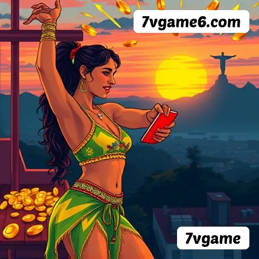 Chuva de bônus 7vgame nos caça-níqueis